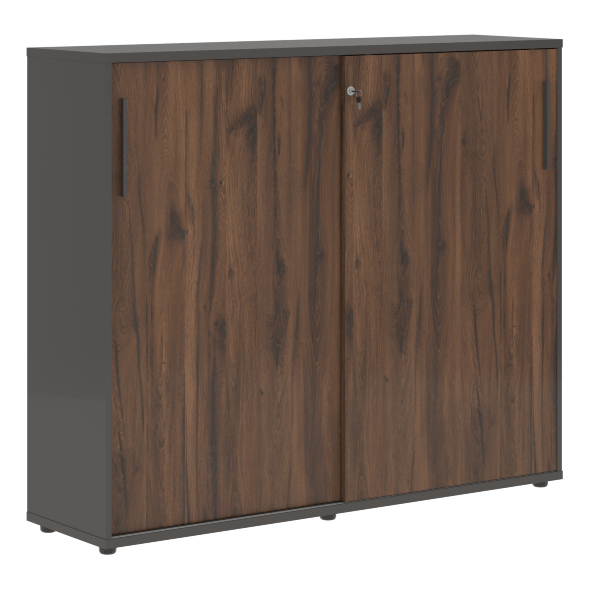 Шкаф средний с дверьми купе EMC 1643 1606х430х1355 EDIS