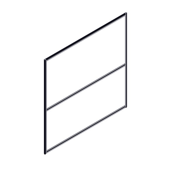 Секция глухой перегородки RP160SS160 1605х22х1600 RAND