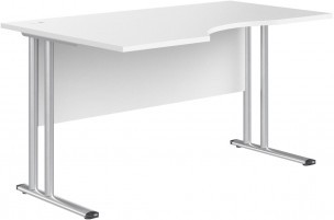 Стол эргономичный СА-2M(L) Беларусь Белый 1400х900х755