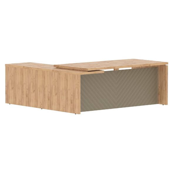 Стол руководителя TLCT 2020(R) 2000х2000х750 TORR LUX