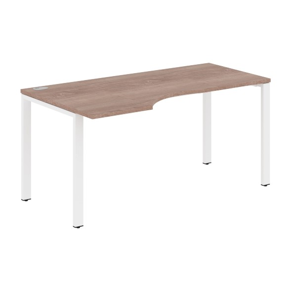 Стол эргономичный XS6CET 169(L) белый/антрацит 1600х900х750 XTEN-S60