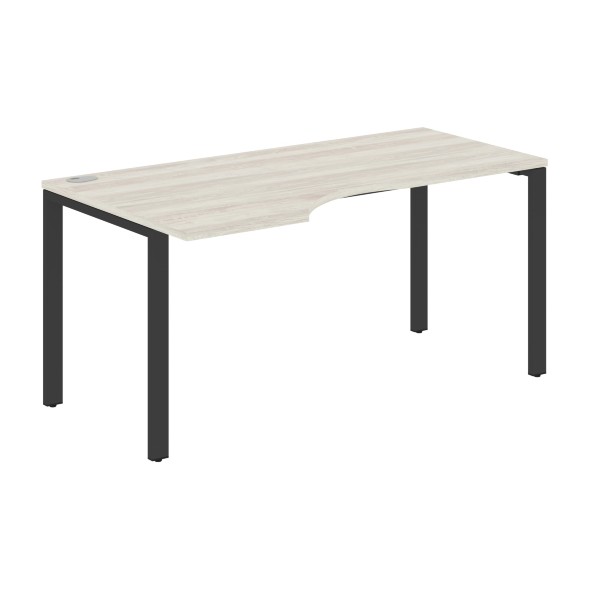 Стол эргономичный XS6CET 169(L) белый/антрацит 1600х900х750 XTEN-S60