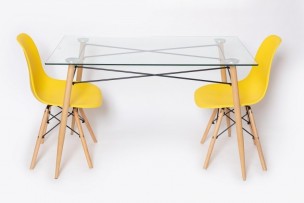 Стеклянный cтол TBA 315, 120х70 см