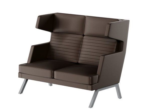Aldo Диван двухместный высокий ALD-02 1430*960*1180