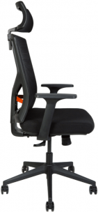 Кресло офисное Денвер чёрная сетка