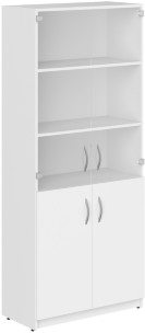 Шкаф комбинированный SR-5W.2 Белый 770х375х1815 SIMPLE