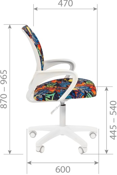 Детское кресло CHAIRMAN KIDS 103 CRAZY