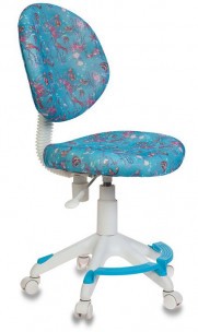 Кресло детское Бюрократ KD-W6- F/(пластик белый)