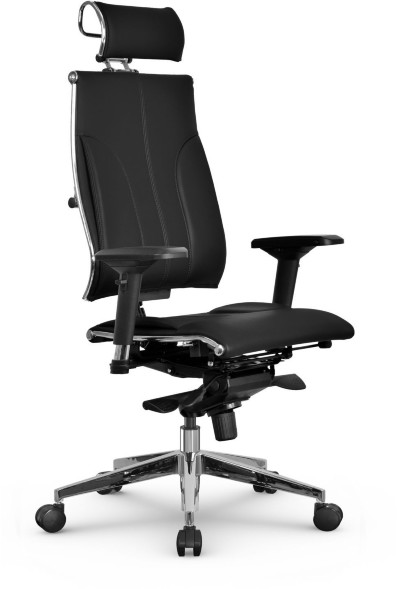 Кресло METTA Y 4D Free черный экокожа