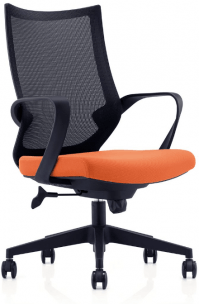 Кресло офисное Спэйс LB чёрный пластик