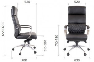 Кресло Everprof President Кожа