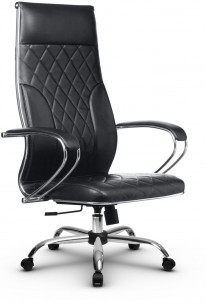 Кресло офисное Metta L NewLeather (хром ов. сеч.)