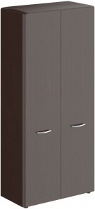 Шкаф высокий с глухими дверьми и обвязкой DHC 85.1 Венге Магия 892х470х1950